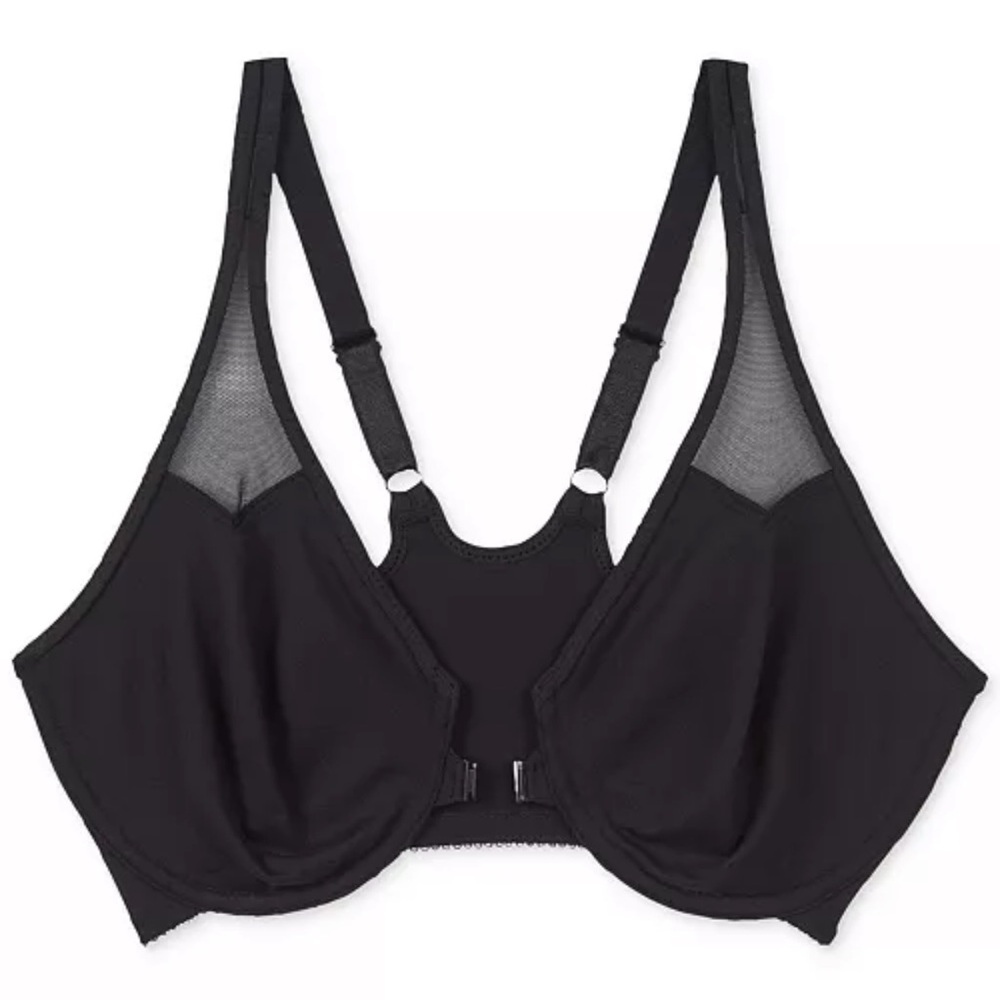 Wacoal Seamless Racerback Underwire Bra in Black Size 32DD - Picture 3 of 7